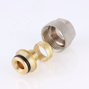 Соединитель обжимной 16 (2.2)x3/4' EK для пласти овой трубы - фото 3