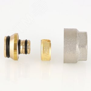 Соединитель обжимной 16 (2.0)x3/4' EK для металлопластиковой трубы - фото 4