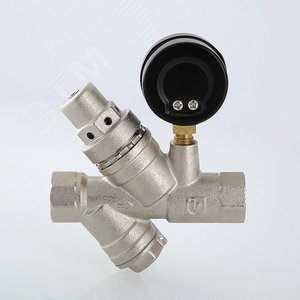 Клапан подпиточный с фильтром и манометром 1/2' - фото 4