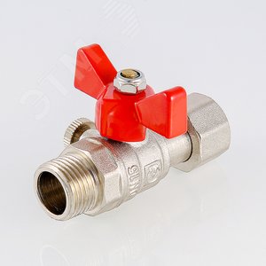 Кран шаровой для подключения манометра 1/2'x3/8' НВ - фото 3