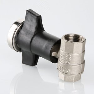 Кран шаровой 1/2' c термометром - фото 4