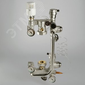 Узел насосно-смесительный с термоголовкой без насоса монтажная длина насоса 180мм - фото 2