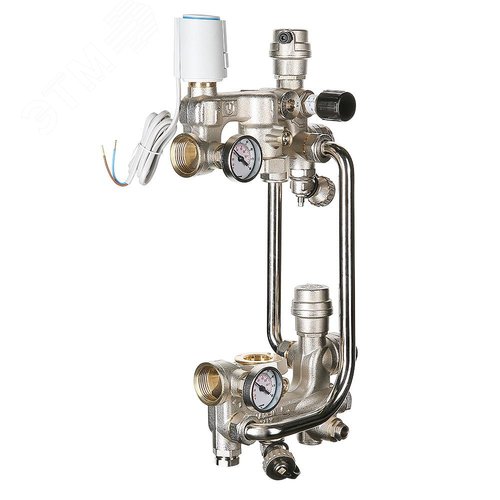 Насосно-смесительный узел с сервоприводом, без    насоса, монтажная длина насоса 180 мм (C) - фото 1