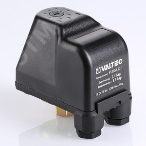 Реле давления CRS-5 1/4' накладная гайка. преднастройка 2.1-3.5 бар - фото 2