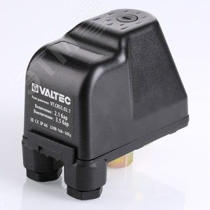 Реле давления CRS-5 1/4' накладная гайка. преднастройка 2.1-3.5 бар - фото 4