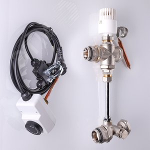 Узел насосно-смесительный без насоса монтажная длина насоса 130 мм - фото 2