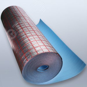 Подложка для теплого пола мультифольга 3 мм. 30м.кв. - фото 3