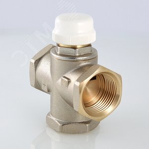 Клапан смесительный трехходовой 1' с боковым смешиванием с возможностью полного перекрытия - фото 2