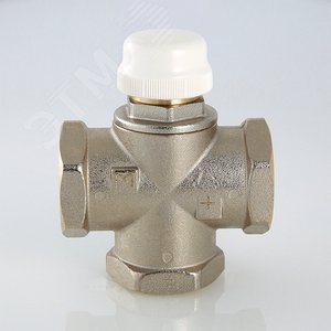 Клапан смесительный трехходовой 1' с боковым смешиванием с возможностью полного перекрытия - фото 4