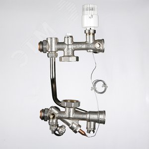 Узел насосно-смесительный без насоса монтажная длина насоса 130мм - фото 4