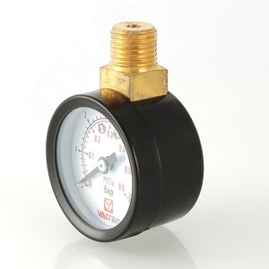 Манометр Dy40 с верхним подключением 1/4' 0-6 бар для редуктора давления - фото 3