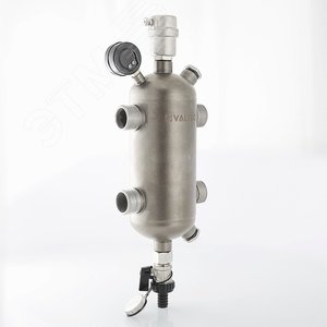 Стрелка гидравлическая для систем VARIMIX 1 1/4' из нержавеющей стали - фото 4