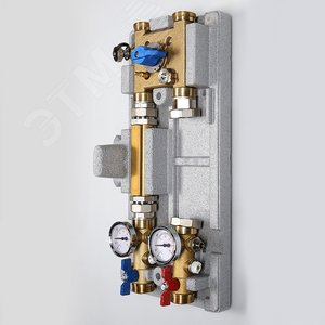 Группа насосная для систем VARIMIX 1'1/4 - 3W-KV4 с байпасом и трехходовым клапаном - фото 2