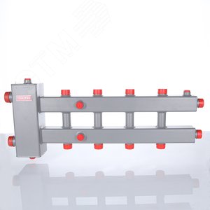 Гидроразделитель с коллектором горизонтальный 3 контура, до 70 кВт - фото 4
