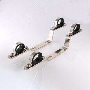 Пара кронштейнов для нержавеющего коллекторного блока 1' - фото 3