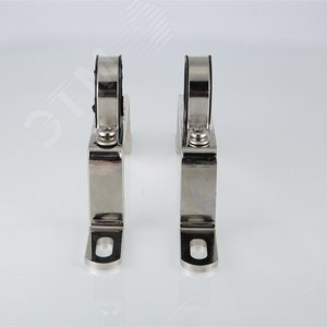 Кронштейн для коллекторов высокий нержавеющая сталь 1' (2шт) - фото 2