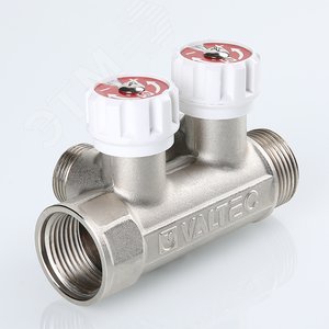 Коллектор 1'x3 выхода 3/4' НР евроконус (на подающий трубопровод) - фото 3