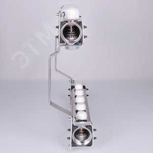 Блок коллекторный с ручными регулировочными клапанами 1'X6 вых+евроконус 3/4' - фото 4