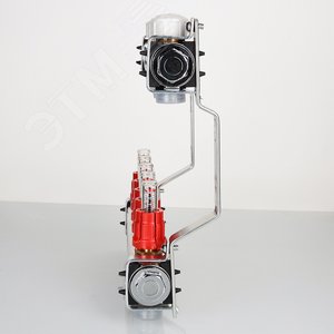 Коллекторная группа с регулирующими клапанами и расходомерами 1'x 8 выходами 3/4' евроконус - фото 2