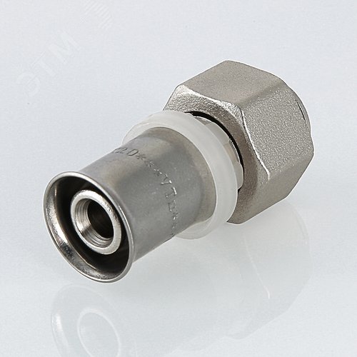 Соединитель пресс 16 (2.0)x1/2' EK для металлопластиковой трубы с переходом на конус - фото 3