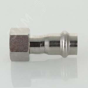 Соединитель нержавеющая сталь 35x1' НГ с накидной гайкой - фото 4