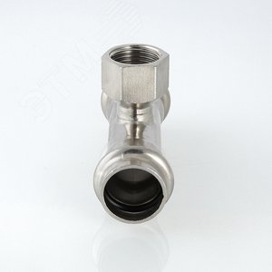 Тройник нержавеющая сталь 15x1/2' ВР - фото 2