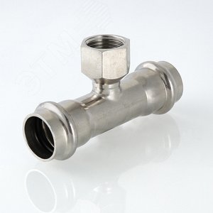 Тройник нержавеющая сталь 15x1/2' ВР - фото 3