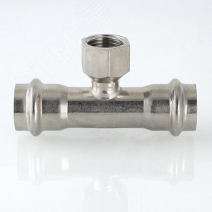 Тройник нержавеющая сталь 15x1/2' ВР - фото 4