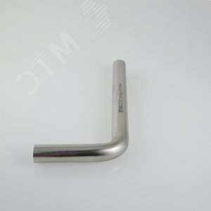 Отвод нержавеющая сталь 90 гр. 15 L= 70х160 мм - фото 4