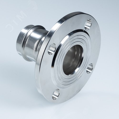 Соединитель с переходом на фланец,  нержавеющая сталь 76,1хDN65 - фото 3