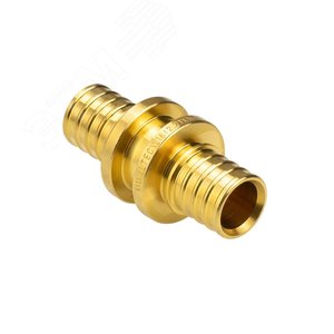 Муфта 25х20 переходная аксиальная, латунь - фото 1