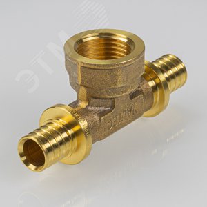 Тройник 32х1'Вх32 переходной с внутренней резьбой, аксиальный - фото 3