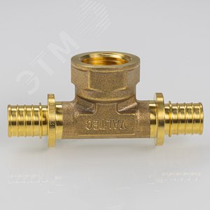 Тройник 16х1/2'Вх16 переходной с внутренней резьбой, аксиальный - фото 5