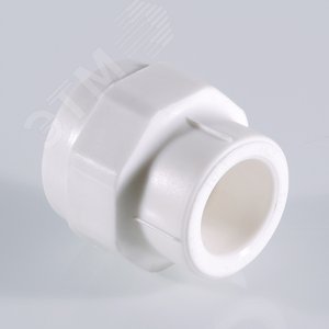 Муфта комбинированная 20x3/4' ВР полипропиленовая PPR белая - фото 5