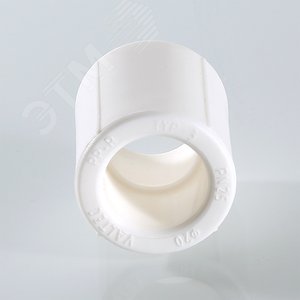 Муфта 110 полипропиленовая PPR белая - фото 2