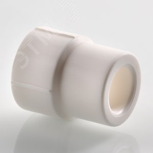 Муфта переходная 63x32 ВН полипропиленовая PPR белая - фото 5