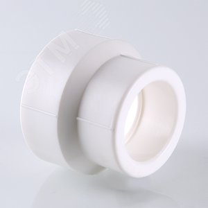 Муфта переходная 63x20 полипропиленовая PPR белая - фото 5