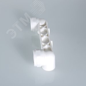 Планка монтажная 20x1/2' ВР для смесителя, с водорозетками, полипропиленовая PPR белая - фото 2