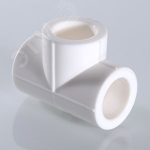 Тройник 20 мм полипропиленовый PPR белый - фото 5