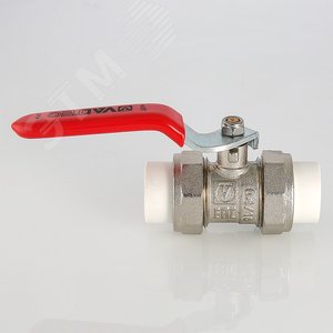 Кран шаровой 32 мм для холодной воды полипропиленовый PPR - фото 4