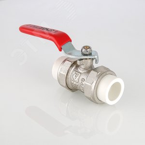 Кран шаровой 32 мм для холодной воды полипропиленовый PPR - фото 5