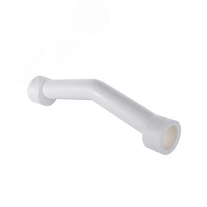 Обвод 25 мм с муфтами длинный полипропиленовый PPR белый - фото 1