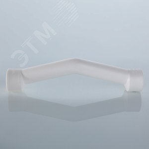 Обвод 25 мм с муфтами длинный полипропиленовый PPR белый - фото 4