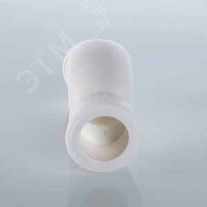 Обвод 25 мм с муфтами короткий полипропиленовый PPR белый - фото 2