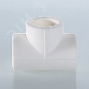 Крестовина 20 двухплоскостная полипропиленовая PPR белая - фото 4