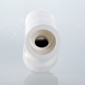 Фильтр сетчатый 20 ВВ косой, полипропиленовый PPR белый - фото 2