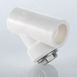 Фильтр сетчатый 20 ВВ косой, полипропиленовый PPR белый - фото 5