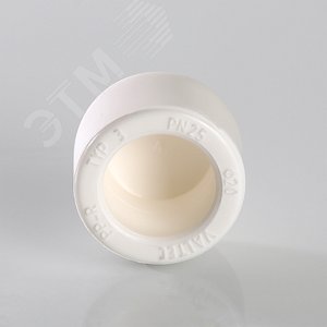 Заглушка 110 полипропиленовая PPR белая - фото 2