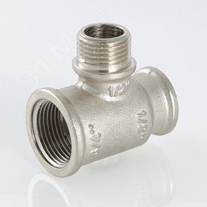 Тройник 3/4'х1/2'х1/2' ВНВ - фото 3