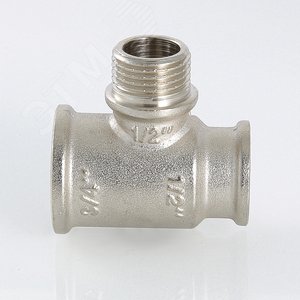 Тройник 3/4'х1/2'х1/2' ВНВ - фото 4